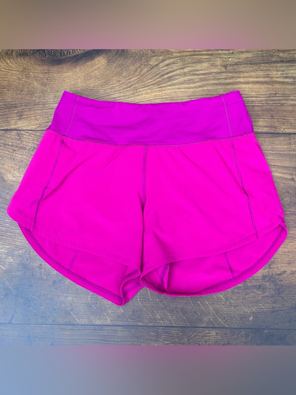 Lululemon Speed Up Shorts 4" In Ripened Raspberry Size 4 - Picture 2 of 8